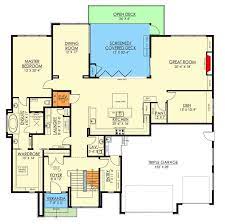 4 Bedroom Contemporary Floor Plan