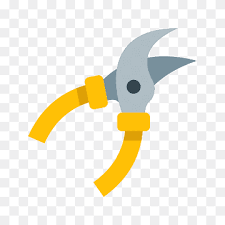 Bird Logo Pruning Shears Scissors