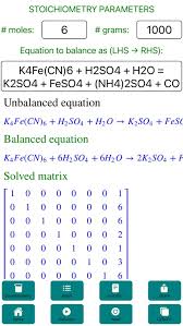 Chemical Equation Balance By Om Prakash
