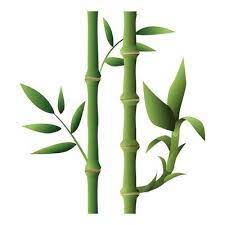 Bamboo Plant Icon Cartoon Style