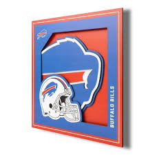 Nfl Buffalo Bills 3d Logo Series Wall