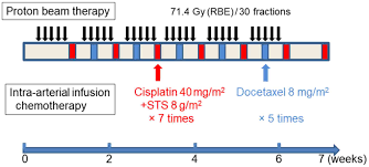 proton beam therapy combined with