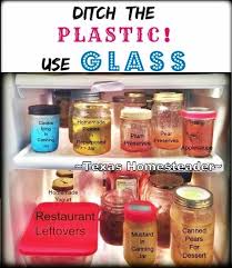 Food Storage In Glass Instead Of