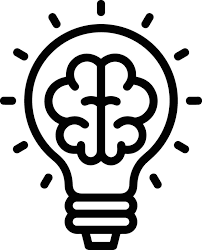Brain Idea Symbol Icon Vector Image