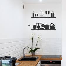 Shelf Wall Sticker Kitchen Shelf Home