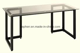 Office Furniture Glass Computer Table