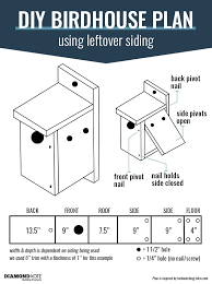 Diy Birdhouse Using Leftover Siding