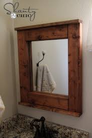Wood Mirror Diy Shanty 2 Chic