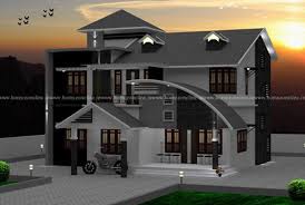 Two Floor House Design With 4 Bedroom
