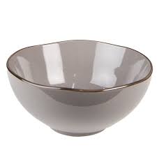 6cebo0114 Soup Bowl 500 Ml Grey Ceramic