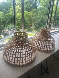 Ikea Gottorp Bamboo Pendant Lamp Shade