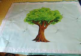 Quilted Family Tree Wallhanging The