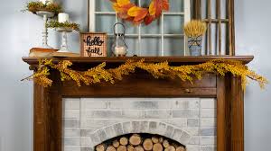 Hang Garland Off Your Fireplace
