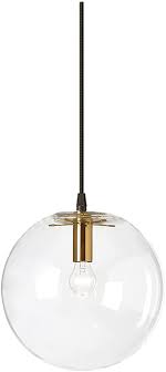 I Xun Glass Ball Lampshade E27 Pendant