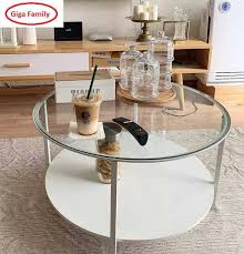 Vittsjo Coffee Table Glass Black