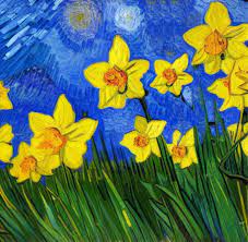 Van Gogh Daffodils Imaginart
