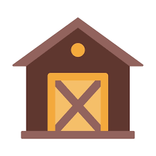 Vector Design Garden Shed Icon Style