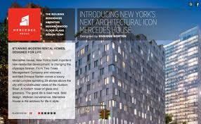 Mercedes House Siteinspire Nyc