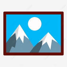 Mountain Wall Picture Icon