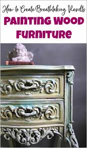 Painting Wood Furniture For