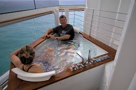 Suite With Whirlpool Bath On Msc Seaside