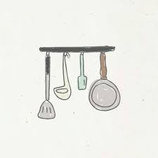 Doodle Kitchenware Equipment Vector