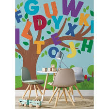 Alphabet Tree L And Stick Wall Mural