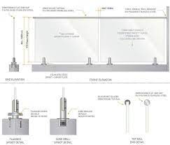 8 Glass Handrail Fixation Details