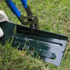 Green Steel Landscape Edging Section