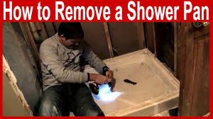 How To Remove A Shower Pan