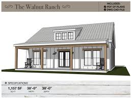 1 157 Sq Ft Ranch House 38 0 X 38 0