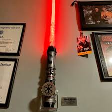 Lightsaber Stand Wall Mount Clear