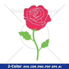 Rose Flower Svg Design Instant