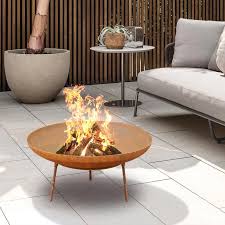 Morocco 60 Fire Pit Steel Bowl