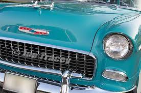 1955 Blue Chevrolet Classic Cars