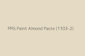 Ppg Paint Almond Paste 1103 2 Color