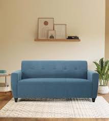 Buy Elegance Fabric 3 Seater Sofa In