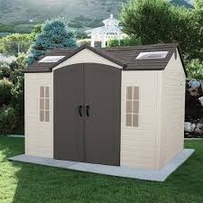 8 Ft Resin Outdoor Garden Shed 60005