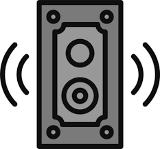 Radio Speaker Vector Art Icons And