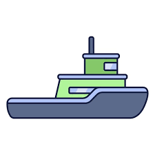 Water Boat Transport Png Design