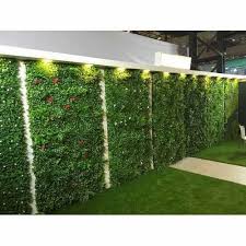 Plastic Artificial Green Grass Wall