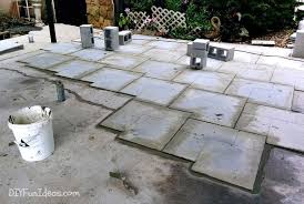 Diy Stamped Concrete Tile Tutorial Do
