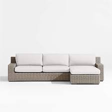 Right Arm Chaise Outdoor Sectional Sofa