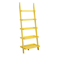 American Heritage Bookshelf Ladder Yellow
