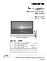Operating Instructions Lcd Television