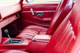 Interior Is Made Of Red Leather