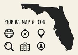 Florida State Vector Art Icons And
