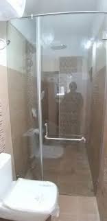 Open Type Hinged Shower Glass Cubicle