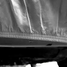 Fh Group Non Woven Water Resistant 1 Piece 2xl 225 In X 80 In X 47 In Exterior Car Cover Silver