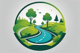 Circle Block Image Graphic Icon